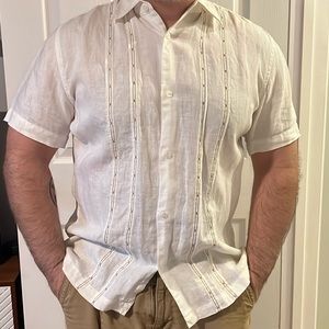 Claiborne by John Bartlett linen shirt